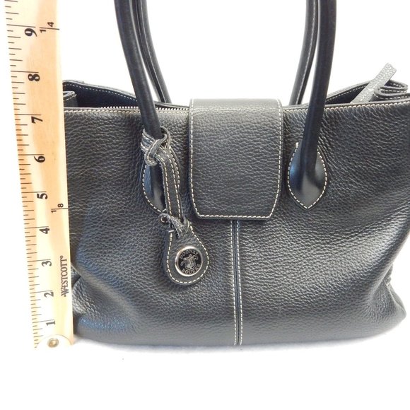 Dooney Bourke Women's Black Leather Handbag - Picture 6 of 16